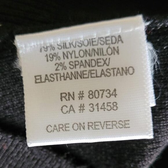 NWOT BCBG MaxAzria Silk Blend Cowl Neck Sweater - Picture 5 of 9